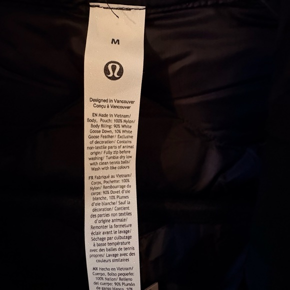 lululemon athletica Black Puffer Jacket - Picture 2 of 6